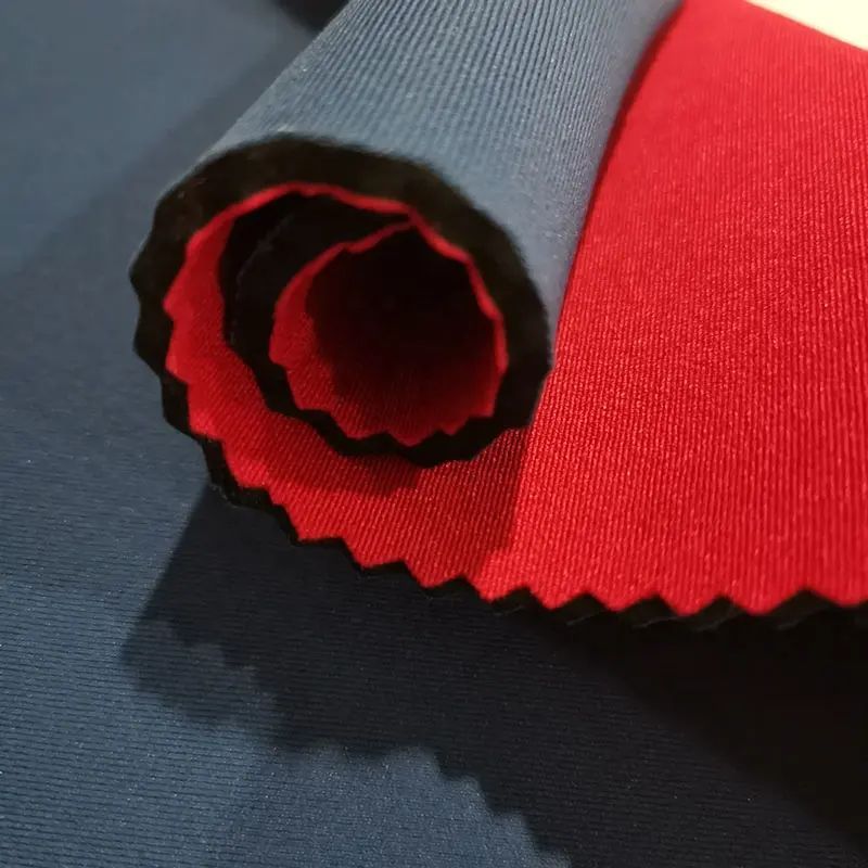 Waterproof 2mm 3mm 5mm Nylon Coated Rubber Mesh Print Amount Fabric Wetsuit Neoprene Fabric. (3)